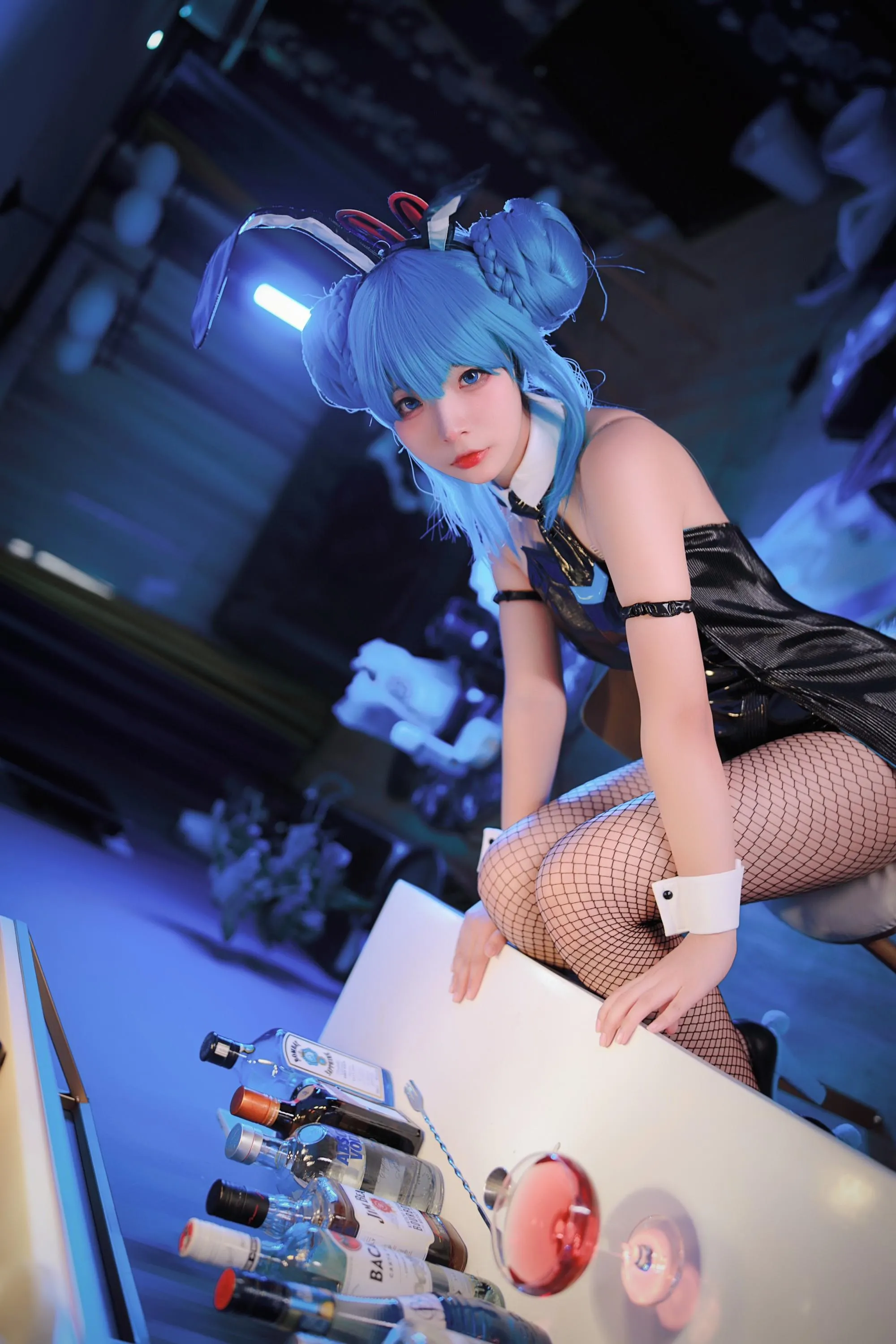 yuuhui玉汇 – NO.026 初音黑兔 [48P]插图3